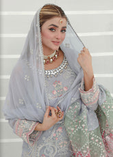 Pehchaan By Pakdaman Embroidered Chiffon 3 Piece Stitched Suit PDF24PFC D-1059